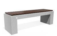 Скамейка из бетона ск212